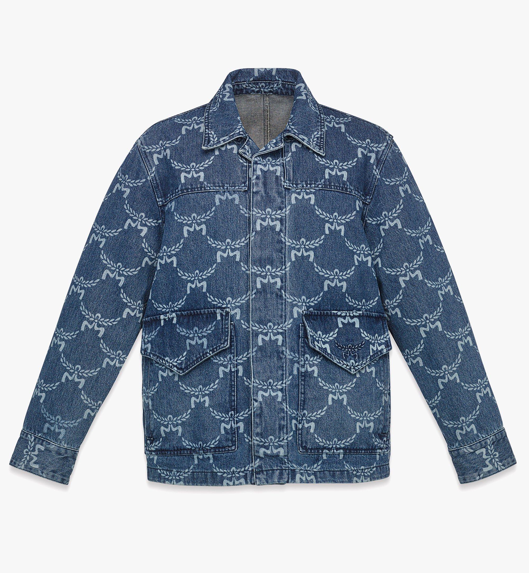 Denim-Jacke mit Lauretos-Monogramm 1